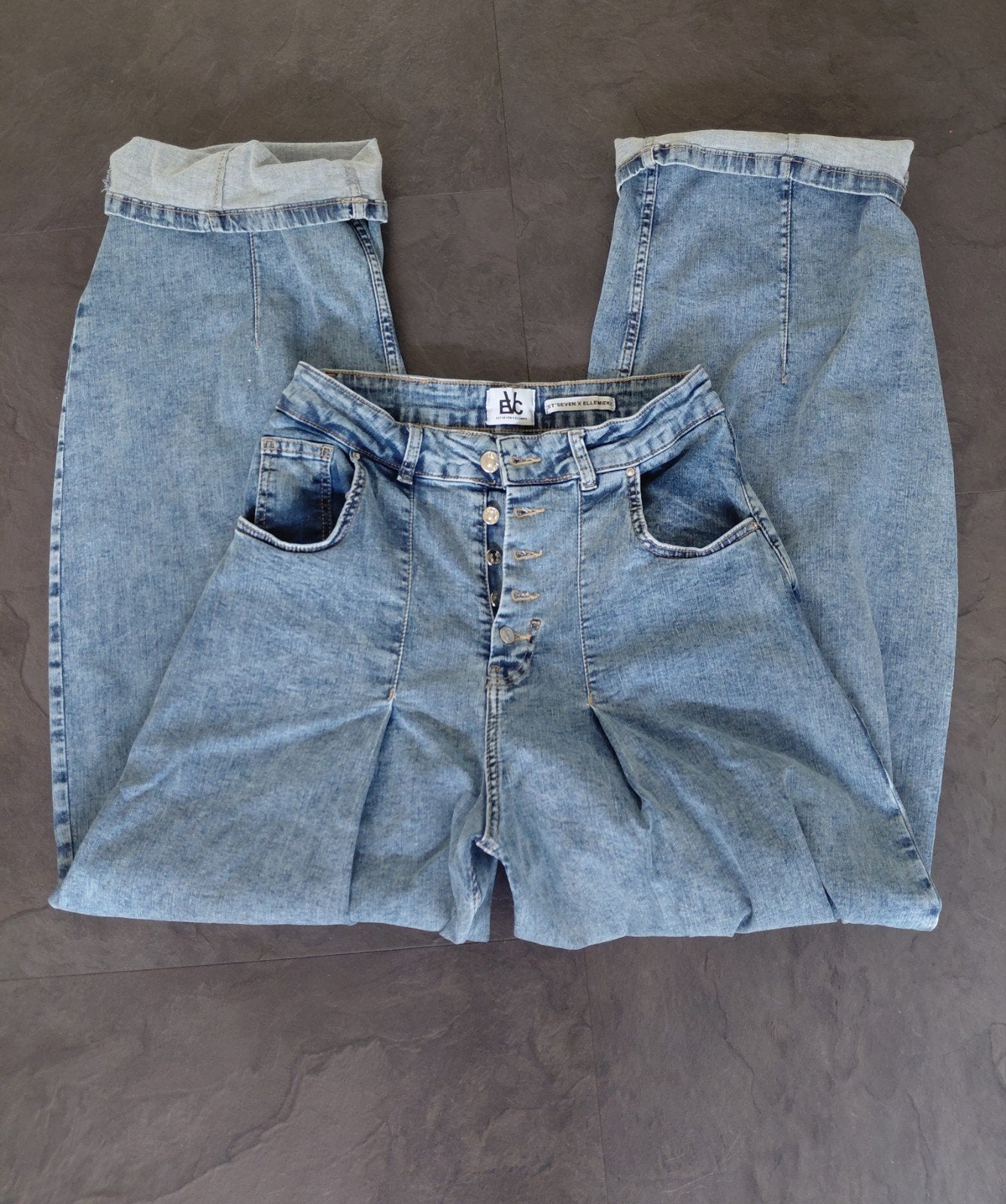 Jeans Est'Seven, maat S, Blauw, Est'Seven, Ophalen of Verzenden, Zo goed als nieuw