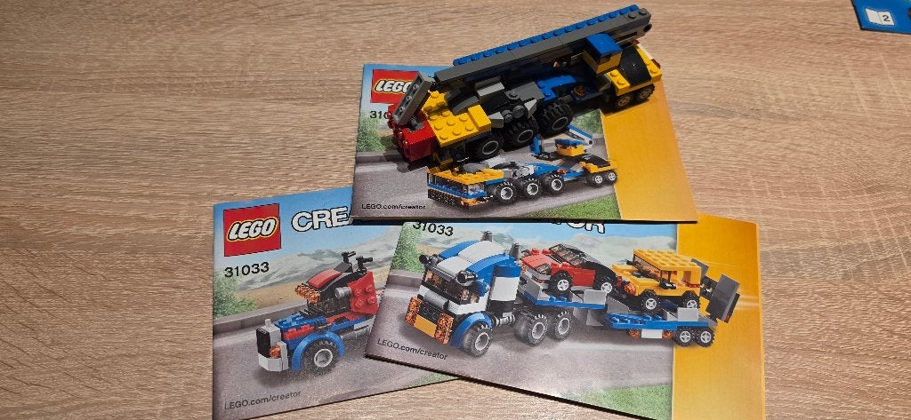 Lego Creator 31033 Autotransport, Kinderen en Baby's, Speelgoed | Duplo en Lego, Lego, Ophalen of Verzenden, Compleet, Zo goed als nieuw
