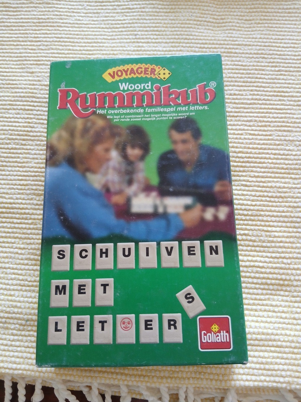 Woord Rummikub Voyager - Het overbekende familiespel, Drie of vier spelers, Ophalen of Verzenden, Gebruikt, Goliath