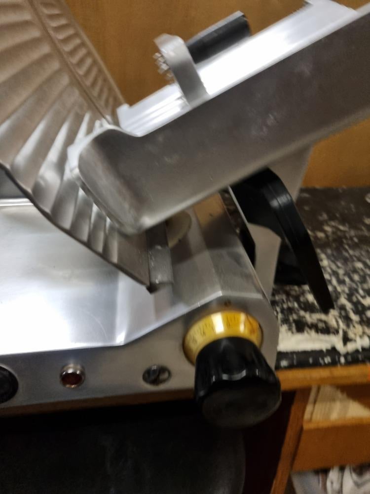 vleessnijmachine mach emga 220volt, Ophalen of Verzenden, 'T Olde Gre-j, Info@toldegrej.nl, Endepoelstraat 20f Didam