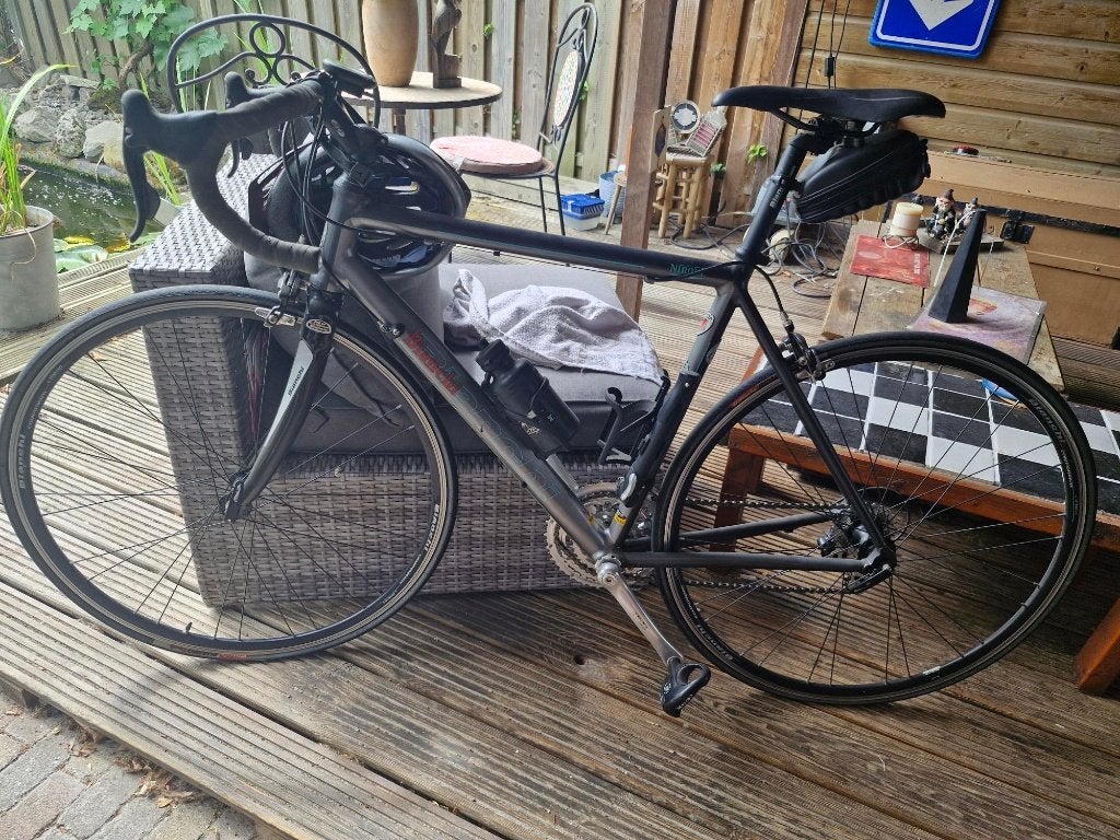 Bianchi Racefiets mt 56, Fietsen en Brommers, Aluminium, Zo goed als nieuw, Meer dan 20 versnellingen, 53 tot 57 cm