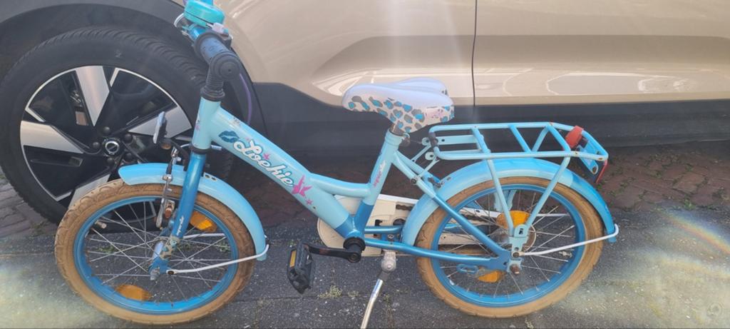 Kinderfiets van het merk Loekie 16inch, Ophalen of Verzenden, Gebruikt, 16 tot 20 inch