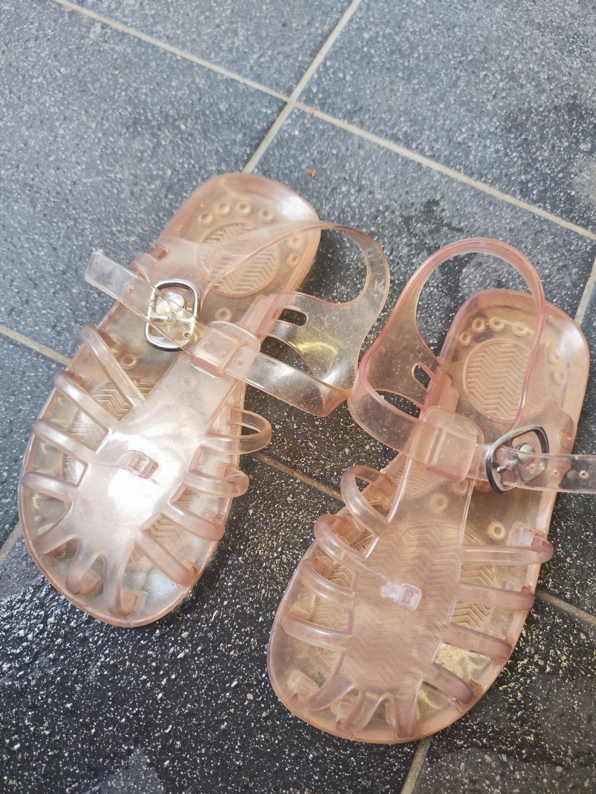 Roze waterschoentjes maat 19, Meisje, Ophalen of Verzenden, Prenatal, Gebruikt
