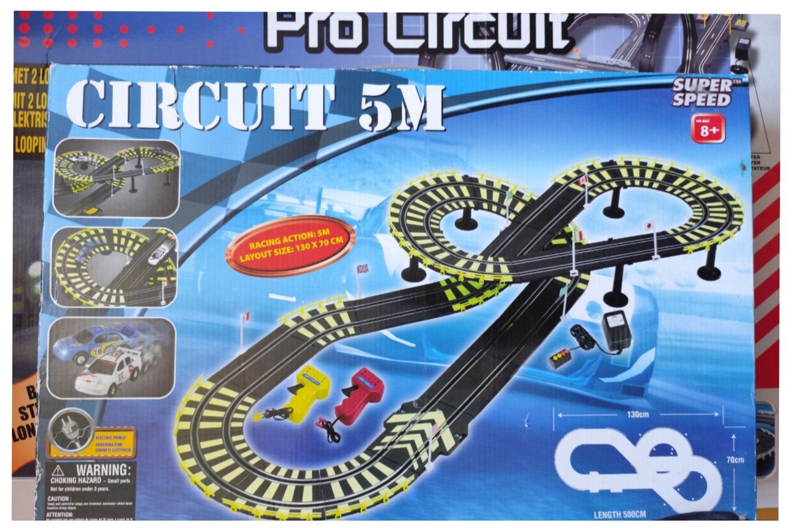 Circuit 5M (Super Speed), Ophalen