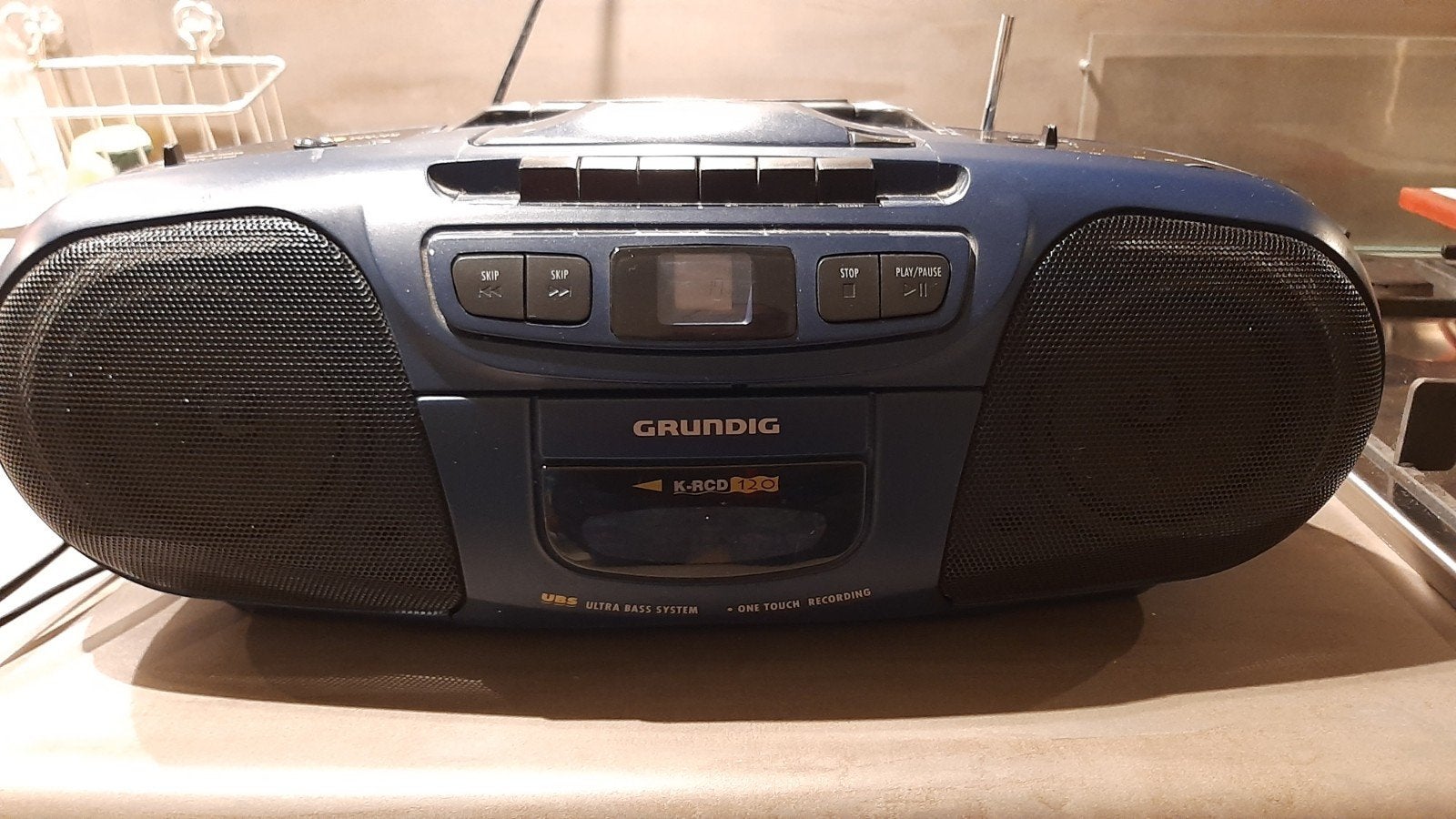 grundig radio/cd/cassettespeler, Ophalen, Gebruikt, Met cd-speler