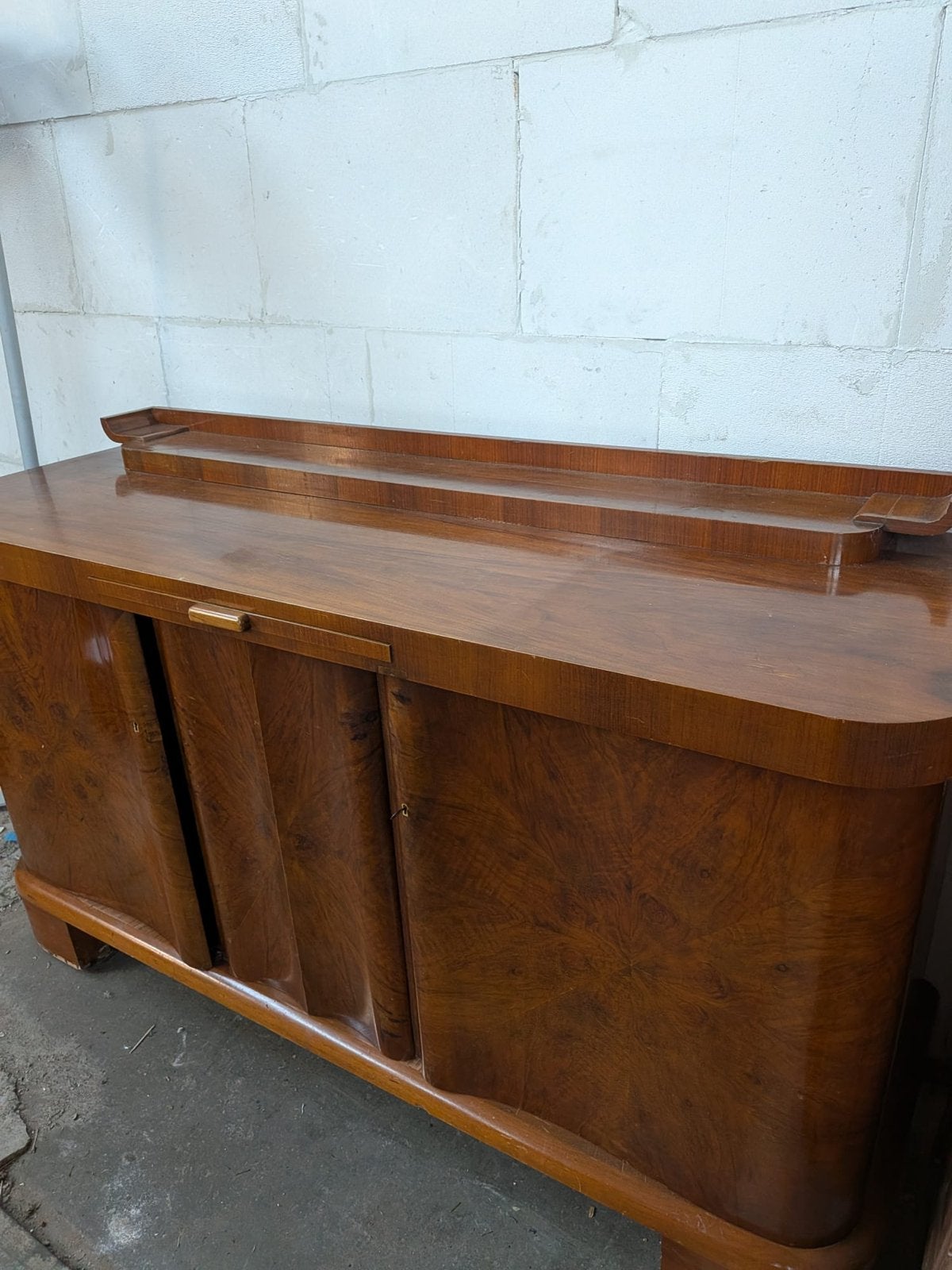 Vintage Art Deco Dressoir, Huis en Inrichting, Ophalen, Gebruikt, Art deco, 150 tot 200 cm