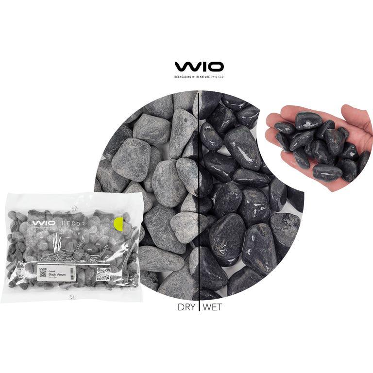 WIO Black venom grind L2 (2kg) en S2 (2kg), Dieren en Toebehoren, Vissen | Aquaria en Toebehoren, Ophalen, Nieuw, Grind, Zand of Voedingsbodem