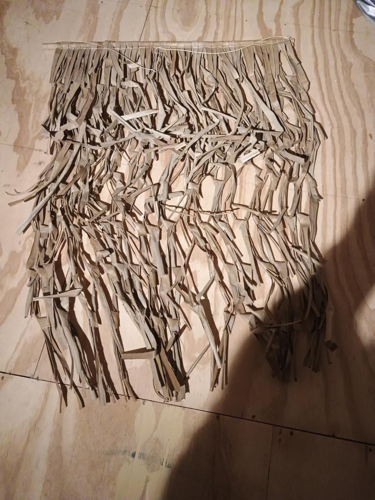 Decoratieve palmblad wandhanger - Natuurlijke sfeer, Wandhanger, Nieuw, Natuurlijk materiaal, Handgemaakt