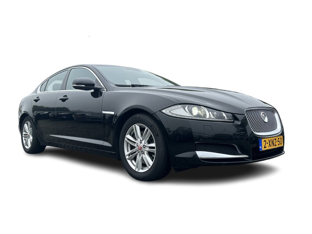 Jaguar XF 2.2D Aut. *LEATHER | BI-XENON | NAVI-FULLMAP | CAM, Auto's, Jaguar, Automaat, Euro 5, Achterwielaandrijving, Gebruikt