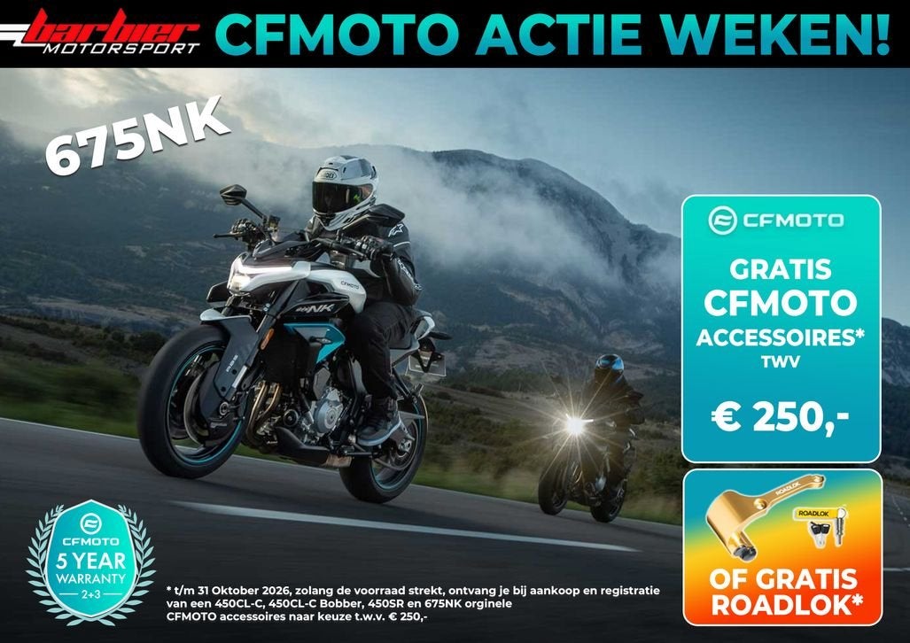 ⭐️⭐ACTIE CFMOTO 675 NK CF MOTO 675NK (2026)⭐️⭐, 675 cc, Bedrijf, Meer dan 35 kW, Onbekend