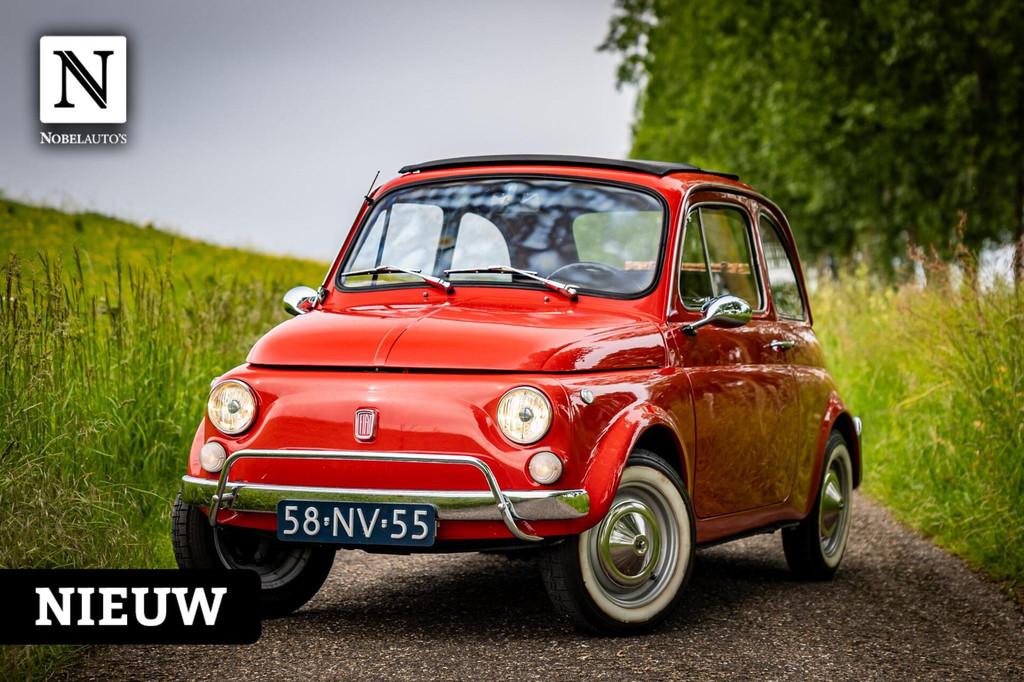 Fiat 500 500 R |Oldtimer |Nette staat |Gerestaureerd, Auto's, Achterwielaandrijving, 594 cc, Met garantie (alle), Origineel Nederlands