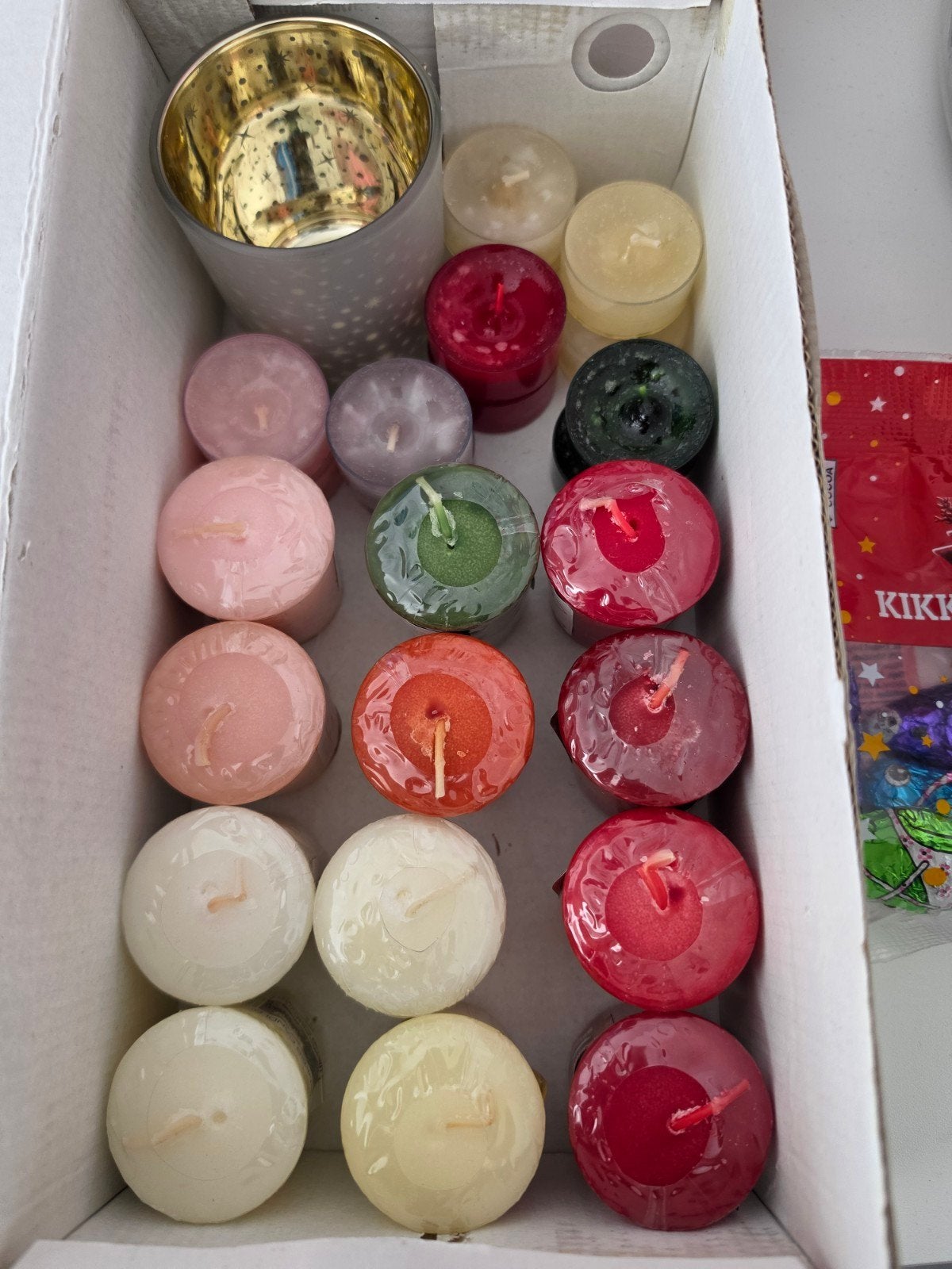 Nieuwe Yankee Candle Kerst Geurkaarsen en Waxinelichtjes, Huis en Inrichting, Meerkleurig, Ophalen of Verzenden, Kaars, Was