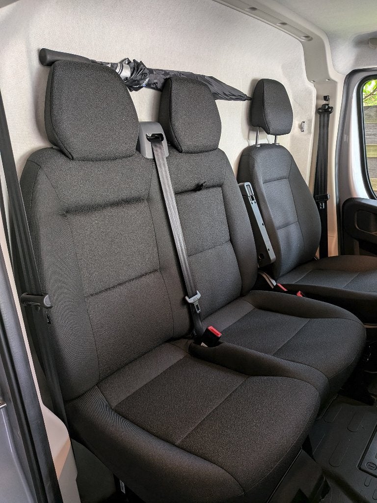 Bankje 2-Zits Zwart FIAT Ducato 2024 (Nieuw), Auto-onderdelen, Interieur en Bekleding, Ophalen, Nieuw, Fiat