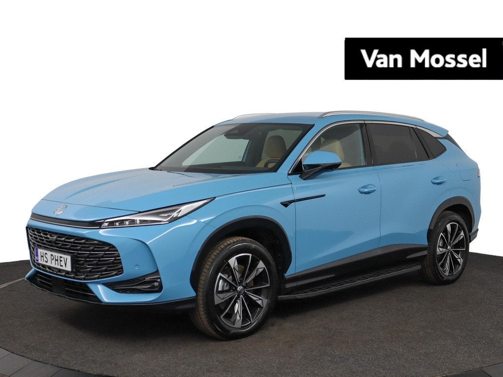 MG HS 1.5 Hybrid+ Luxury 360 Graden Camera | Electrische sto, Auto's, MG, 4 cilinders, 2 kWh, Leder, Bedrijf