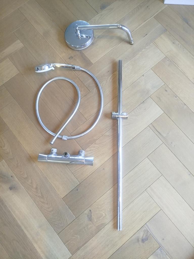 Hans Grohe doucheset, Huis en Inrichting, Ophalen of Verzenden, Gebruikt, Overige kleuren, Overige typen