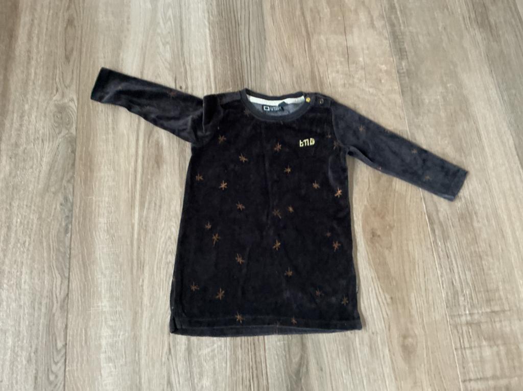 Tumble 'n Dry fluwelen trui met sterrenprint, Kinderen en Baby's, Babykleding | Overige, Ophalen of Verzenden, Zo goed als nieuw
