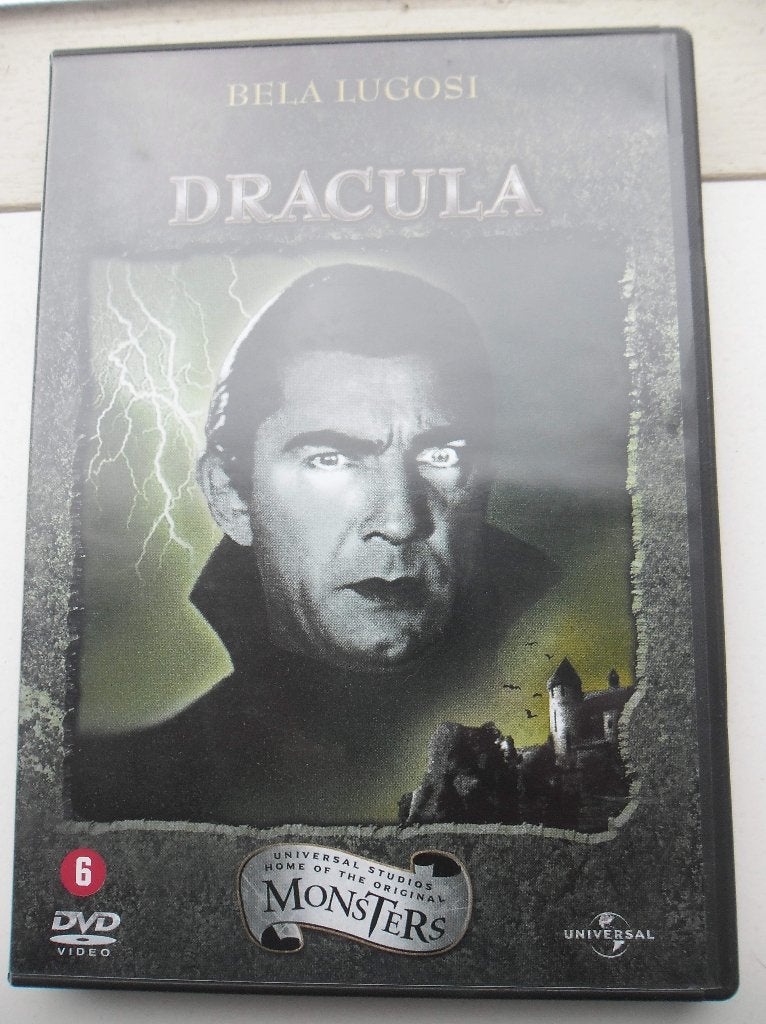 Tod Browning Dracula 1931 NLO krasvrij Met Bela Lugosi, Vanaf 6 jaar, Ophalen of Verzenden, Gebruikt, Vampiers of Zombies