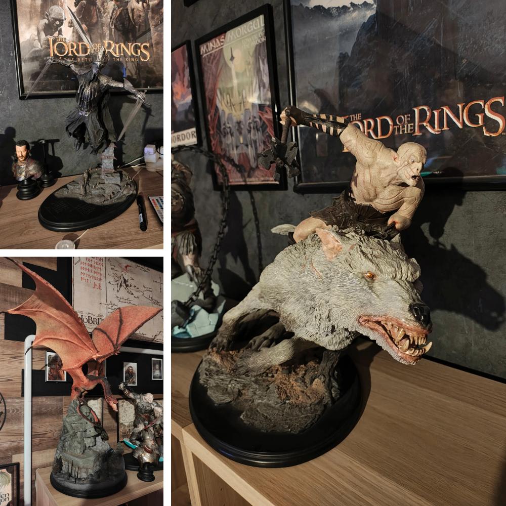 Collection lord of the ring hobbit weta, Ophalen of Verzenden, Nieuw, Beeldje of Buste