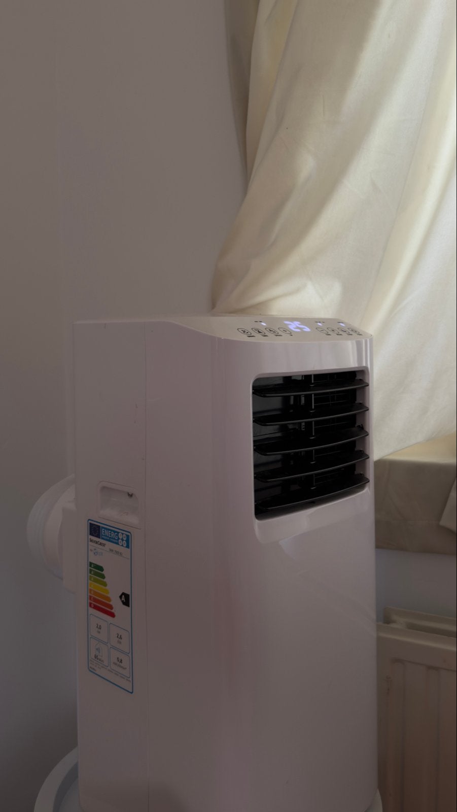 Mobiele Airco - Koelen en Ontvochtigen, Minder dan 60 m³, Timer, 3 snelheden of meer, Ophalen of Verzenden