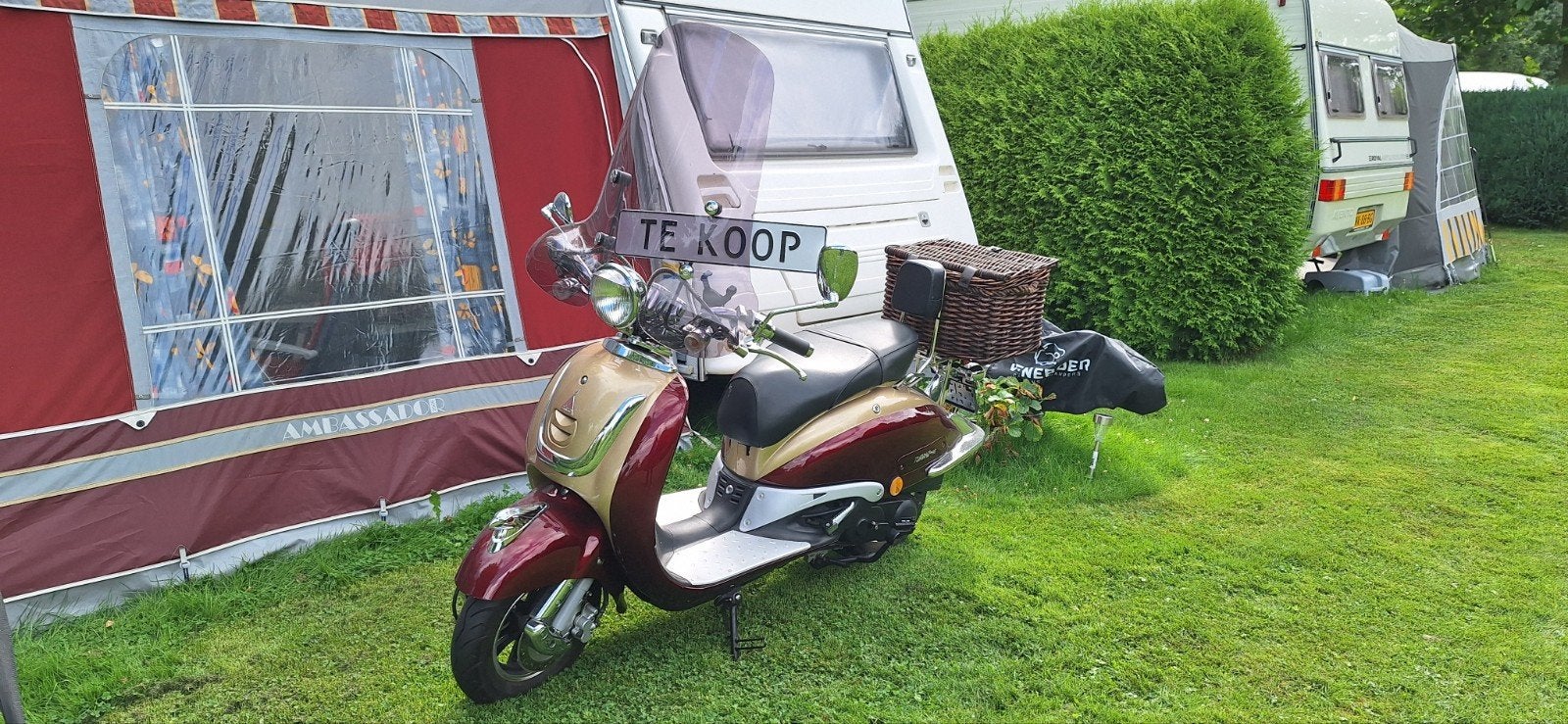 Turbho-AG Scooter - Goed onderhouden, inclusief mand, Ophalen, Gebruikt, Benzine, Overige merken
