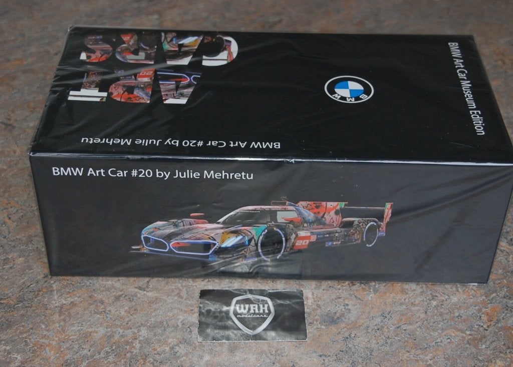 1:18 NIEUW BMW M ART CAR LM Hybrid 2024 Mehretu Spark WRH, Hobby en Vrije tijd, Modelauto's | 1:18, Nieuw, Auto, Overige merken
