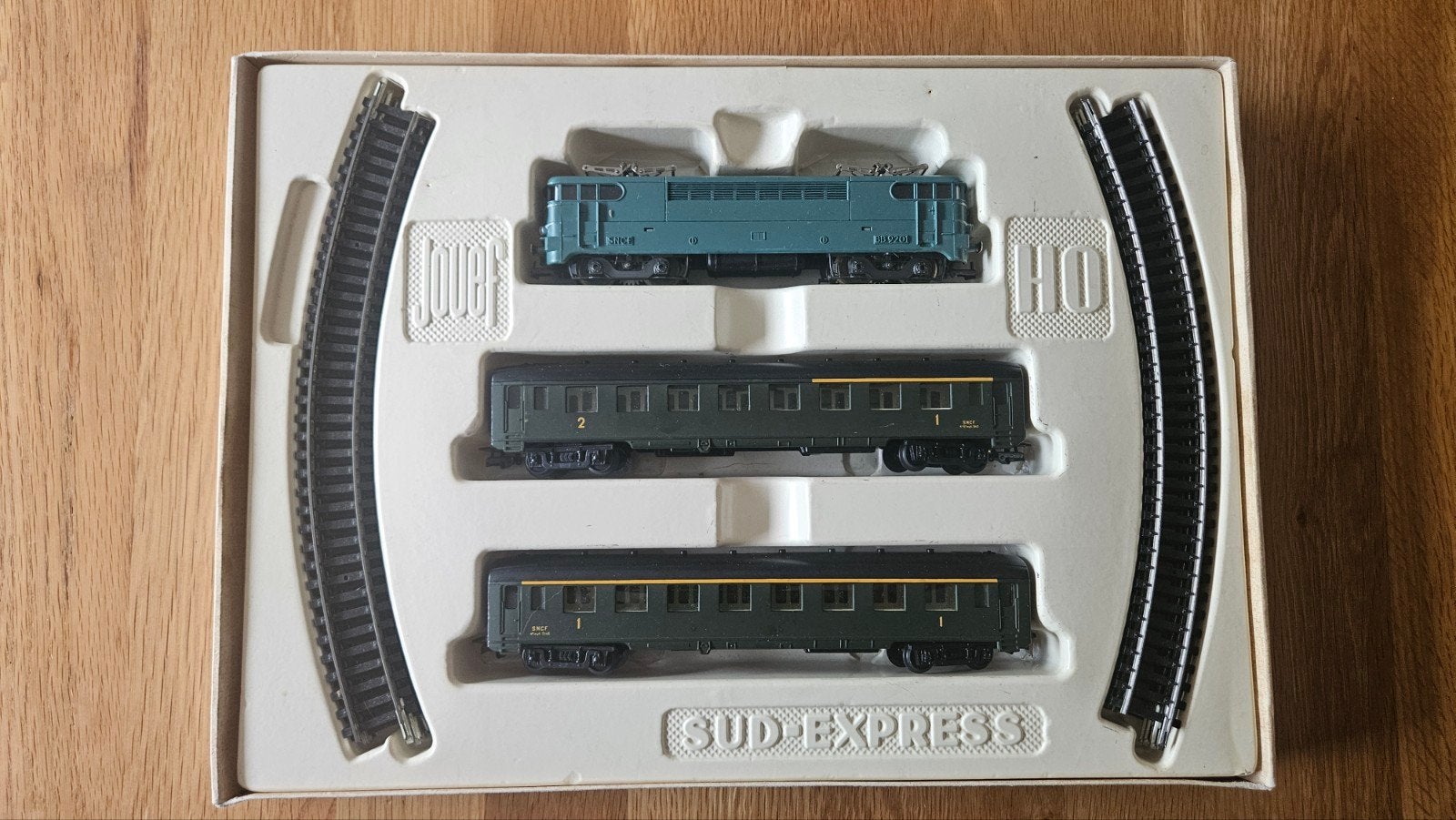 Jouef Sud Express Treinset Ref. 751 - Vintage HO, Gelijkstroom, Jouef, Ophalen of Verzenden, Gebruikt