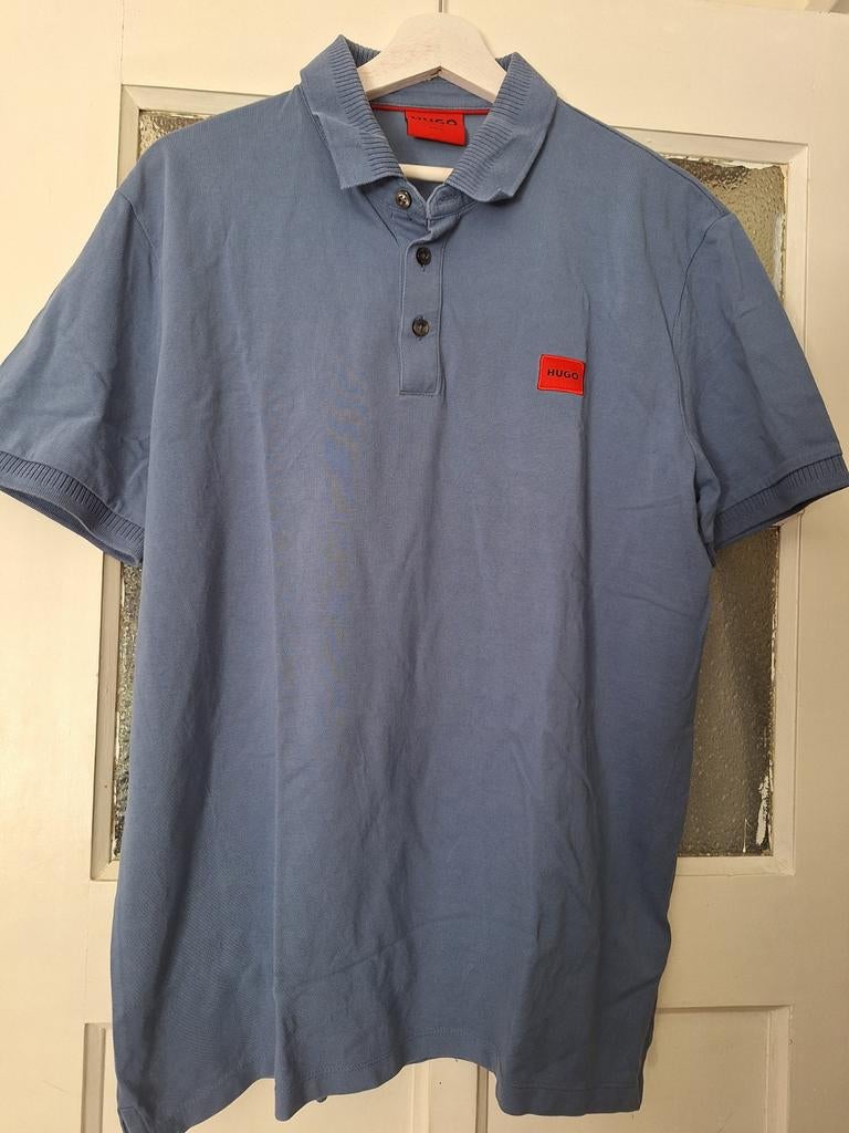 HUGO poloshirt maat XL, Kleding | Heren, Polo's, Blauw, Maat 56/58 (XL), Ophalen of Verzenden, Hugo Boss