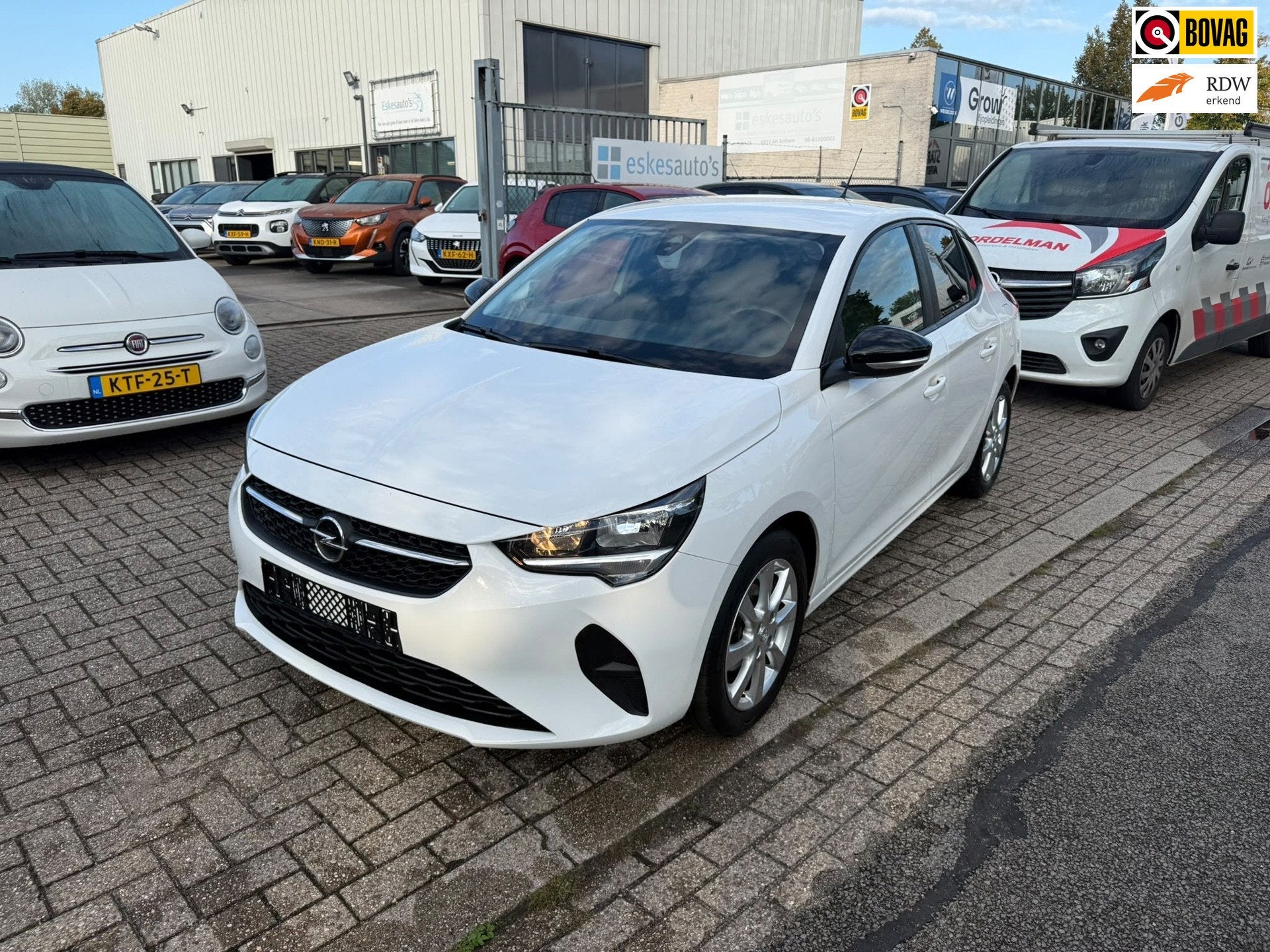 Opel Corsa 1.2 Edition, Navi, Stoel/Stuur verwarming, Airco,, Voorwielaandrijving, Dealer onderhouden, Stof, Gebruikt