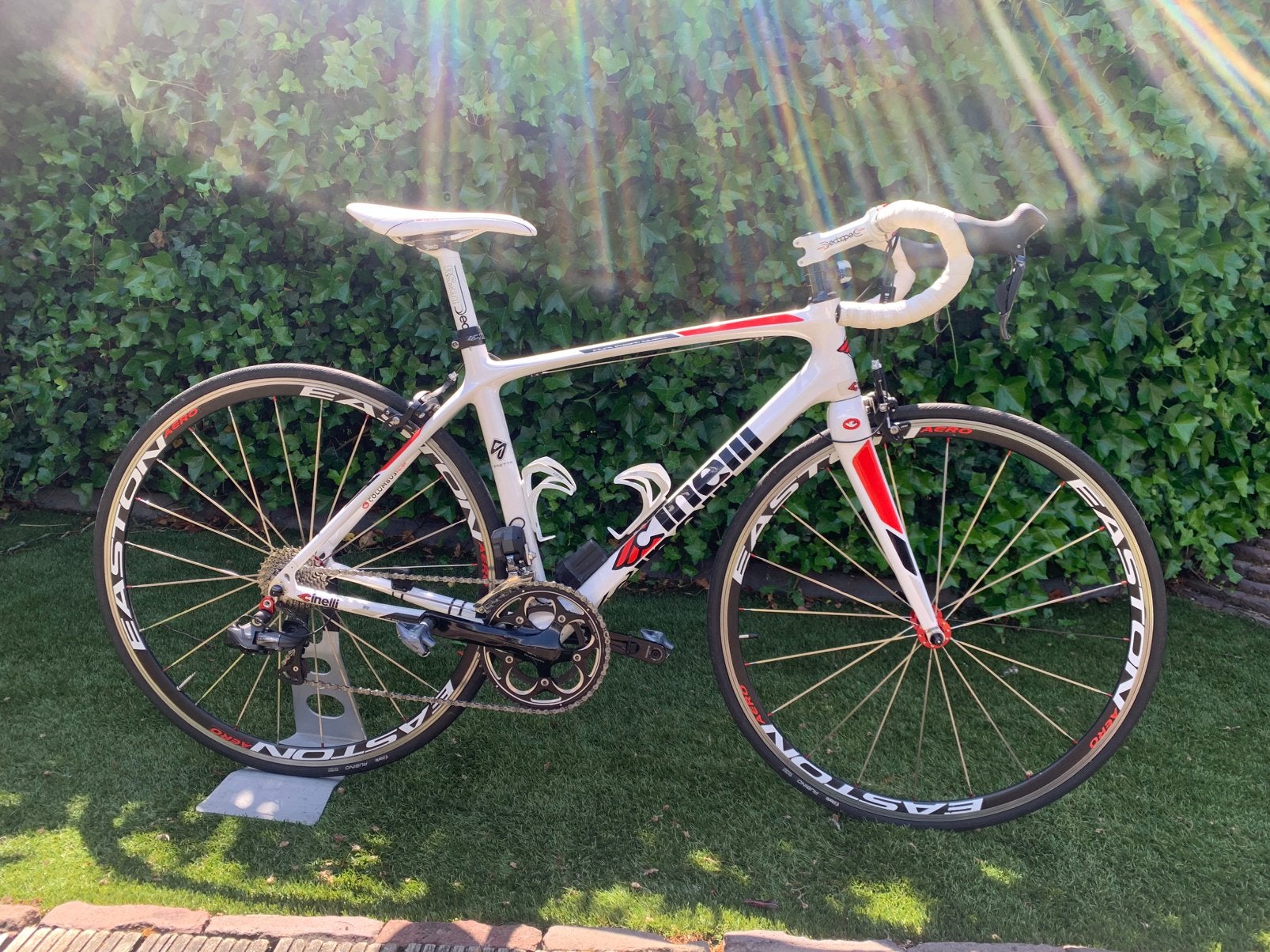 Mooie racefiets Cinelli Carbon Di2, Gebruikt, Carbon, Minder dan 49 cm, Meer dan 20 versnellingen