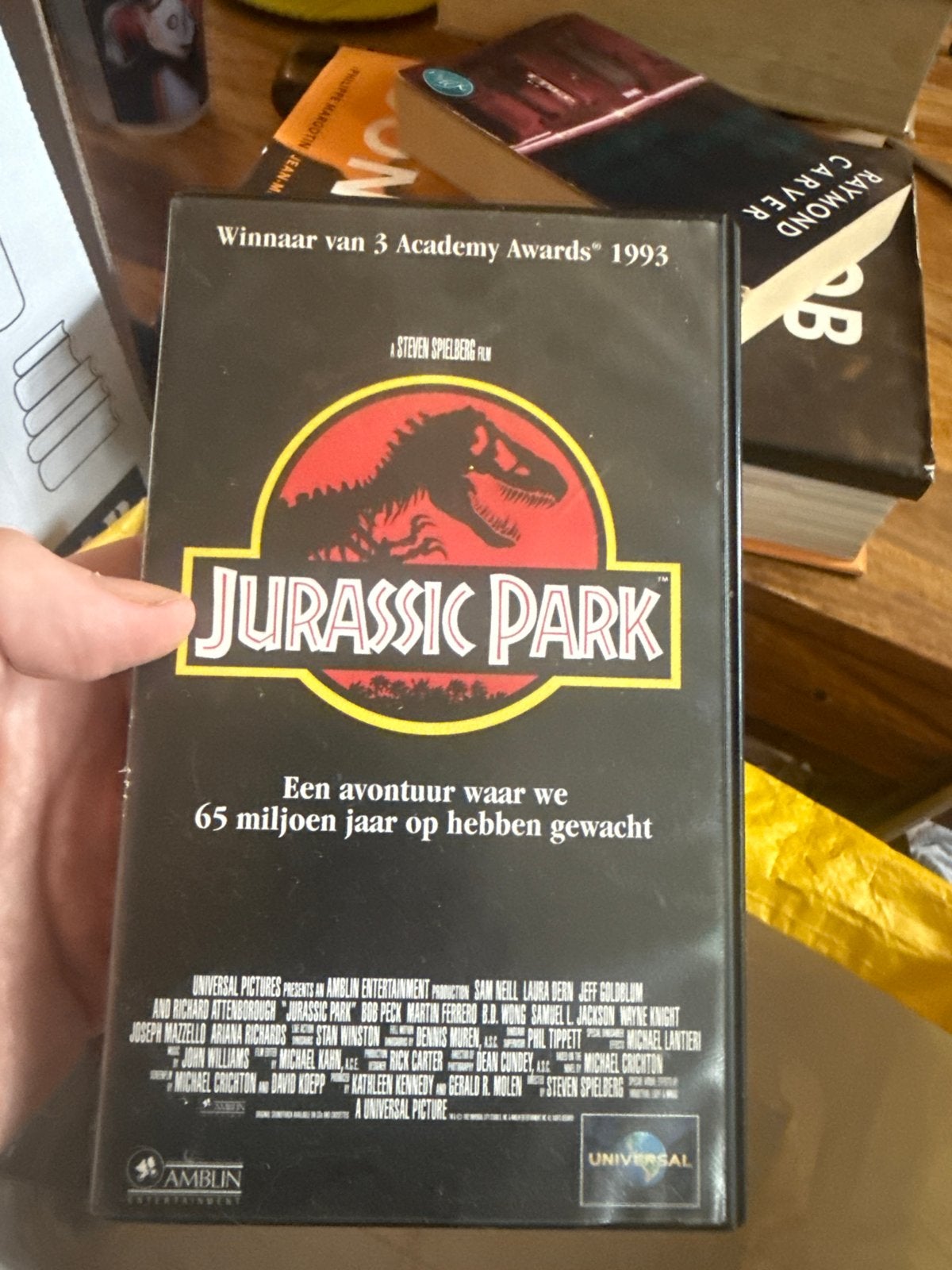 Jurassic Park VHS - Winnaar 3 Academy Awards, Science Fiction en Fantasy, Ophalen of Verzenden, Vanaf 12 jaar, VHS