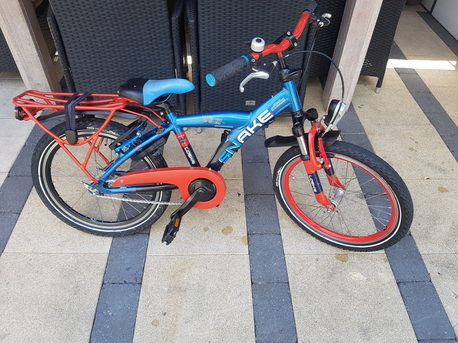 Batavus snake🐍🐍🐍 20 inch 🚴‍♂️..💥💥  customized💥💥, Fietsen en Brommers, Fietsen | Jongens, Ophalen, Terugtraprem, Batavus Snake
