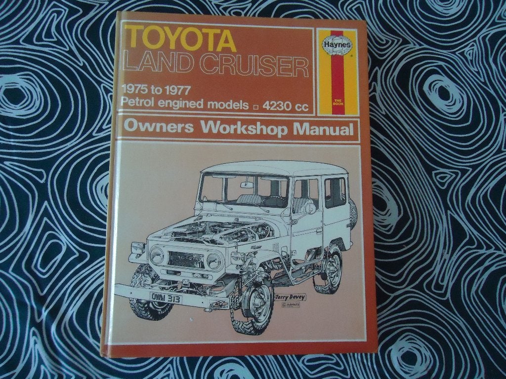 Haynes Toyota Land Cruiser 1975 tot 1977 met een 4230 cc m., Verzenden