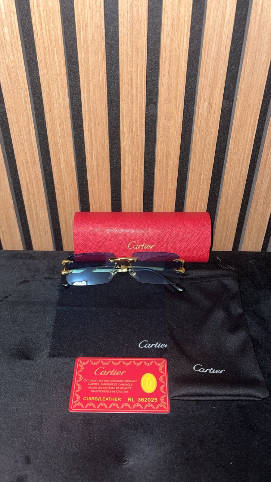 Dames Cartier bril, Ophalen of Verzenden, Nieuw, Bril, Overige merken