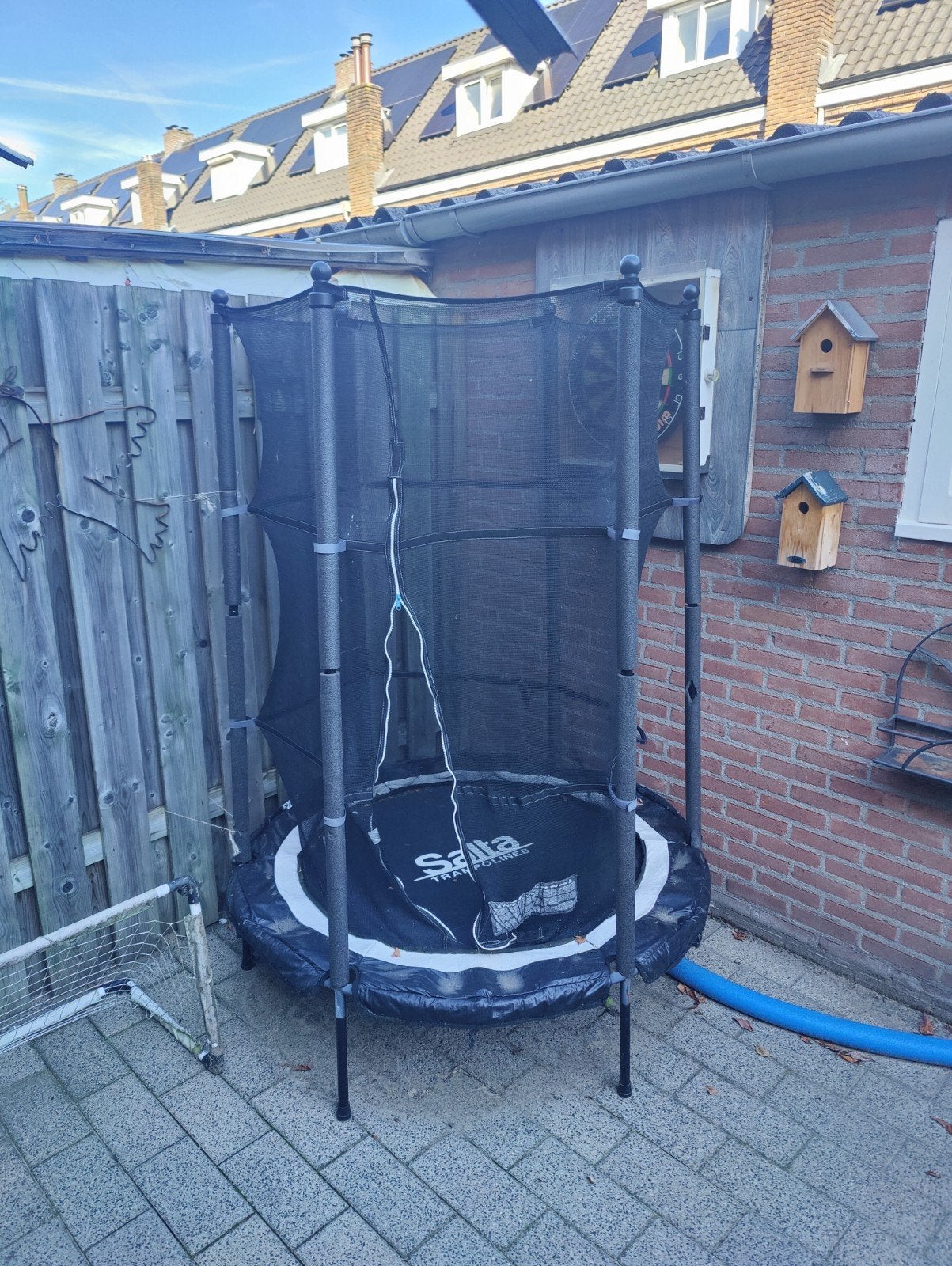 Salta Trampoline met veiligheidsnet, Ophalen, Gebruikt