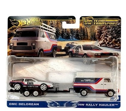 2-Pack Team Transport #78 DMC Delorean & HW Rally Hauler 1-6, Tschuiten@hotmail.com, Duitsland, Auto, Hotwheels Premium