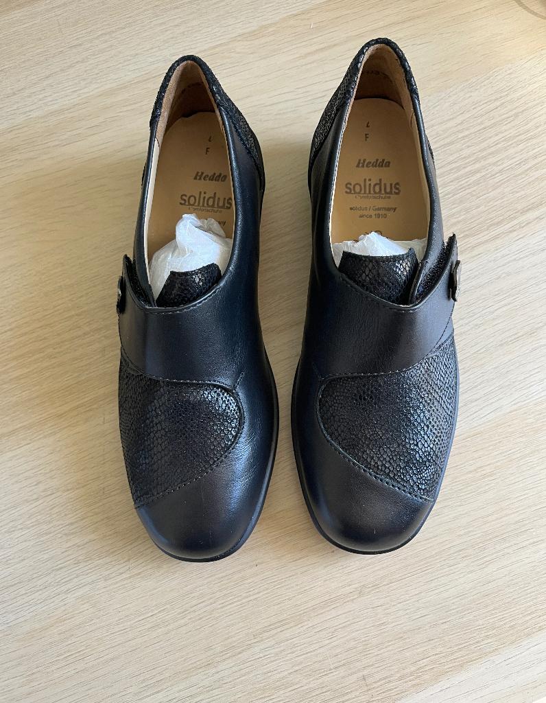 Damesschoenen, Kleding | Dames, Solidus, Zwart, Overige typen, Nieuw
