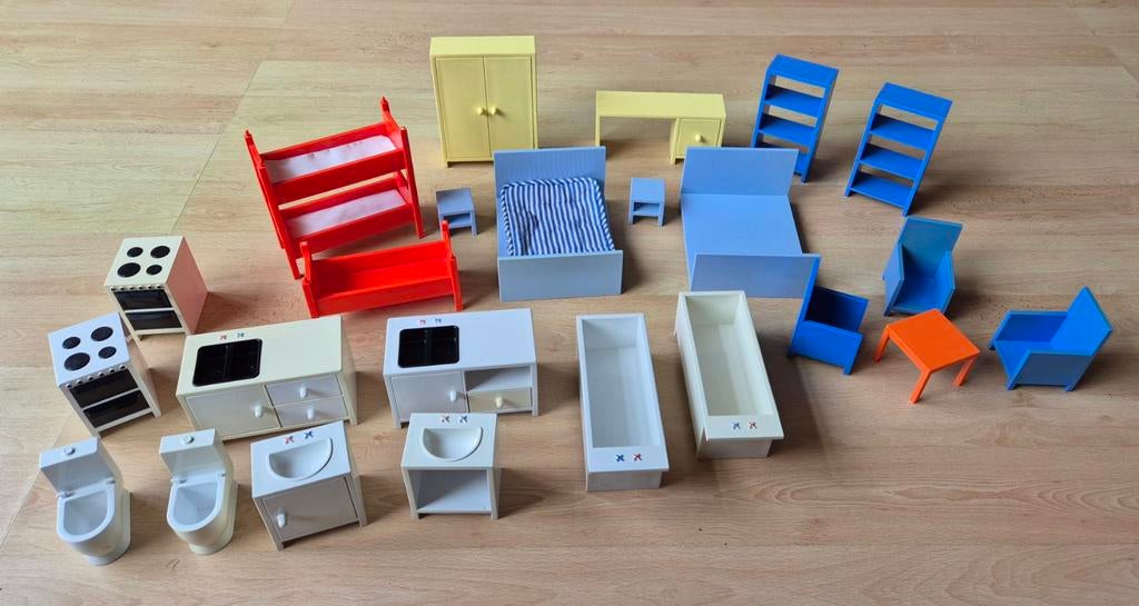 Ikea poppenhuismeubels, Ophalen of Verzenden, Gebruikt