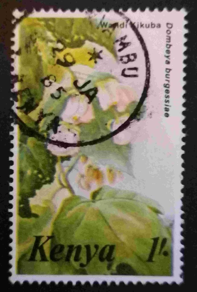 KENIA - bloemen 1983, Verzenden, Overige landen, Gestempeld