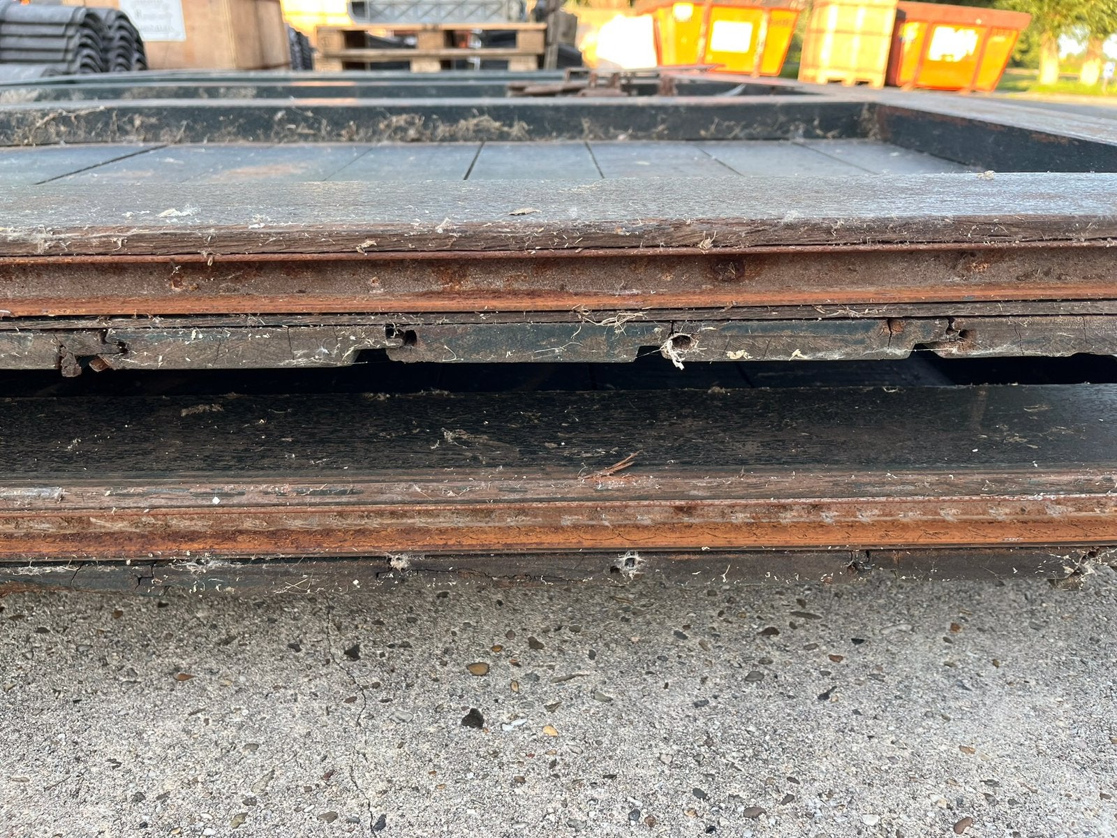 Houten schuifdeuren schuurdeuren deurplaten, Doe-het-zelf en Verbouw, Deuren en Horren, Ophalen, Gebruikt, Buitendeur, Hout
