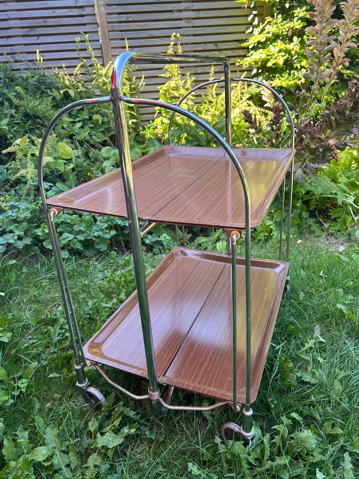 Trolly vintage, Huis en Inrichting, Ophalen, Verrijdbaar, Gebruikt, Trolley