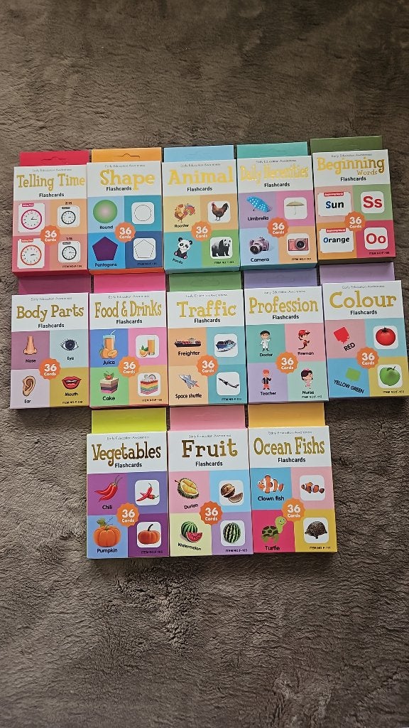 Children's Educational Learning Flashcards, Maths & Brain, Ophalen of Verzenden, Zo goed als nieuw, Non-fictie
