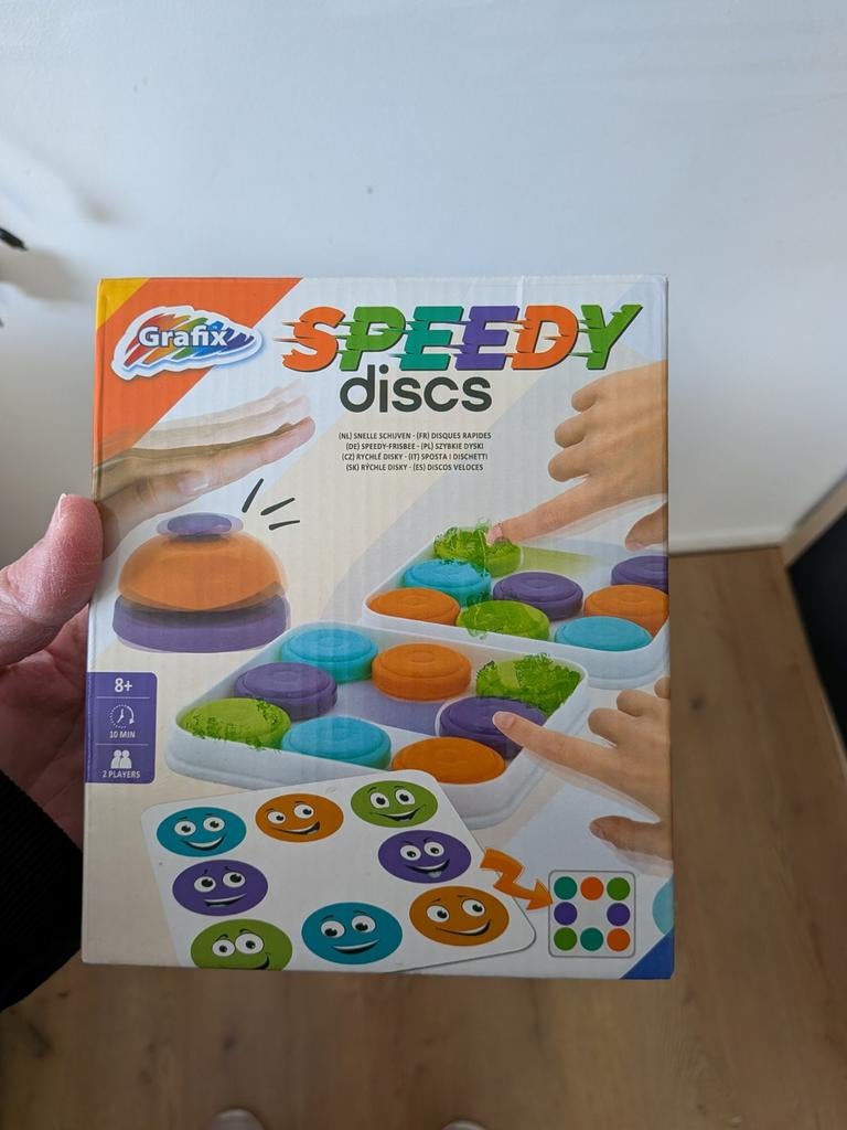 Speedy discs, Ophalen, Zo goed als nieuw
