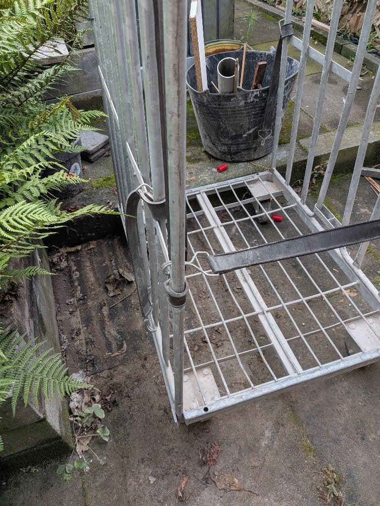 rol container / trolley, 100 liter of meer, Ophalen, Gebruikt, Transportkar