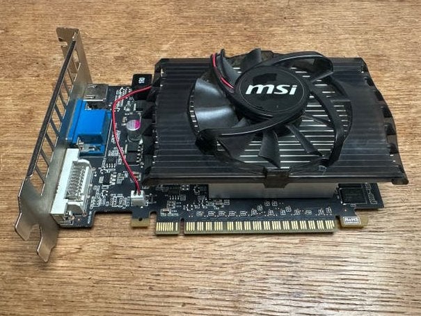 MSI GeForce GT 630 2GB GDDR3 Videokaart, Computers en Software, Gebruikt, PCI-Express 2, GDDR3, HDMI