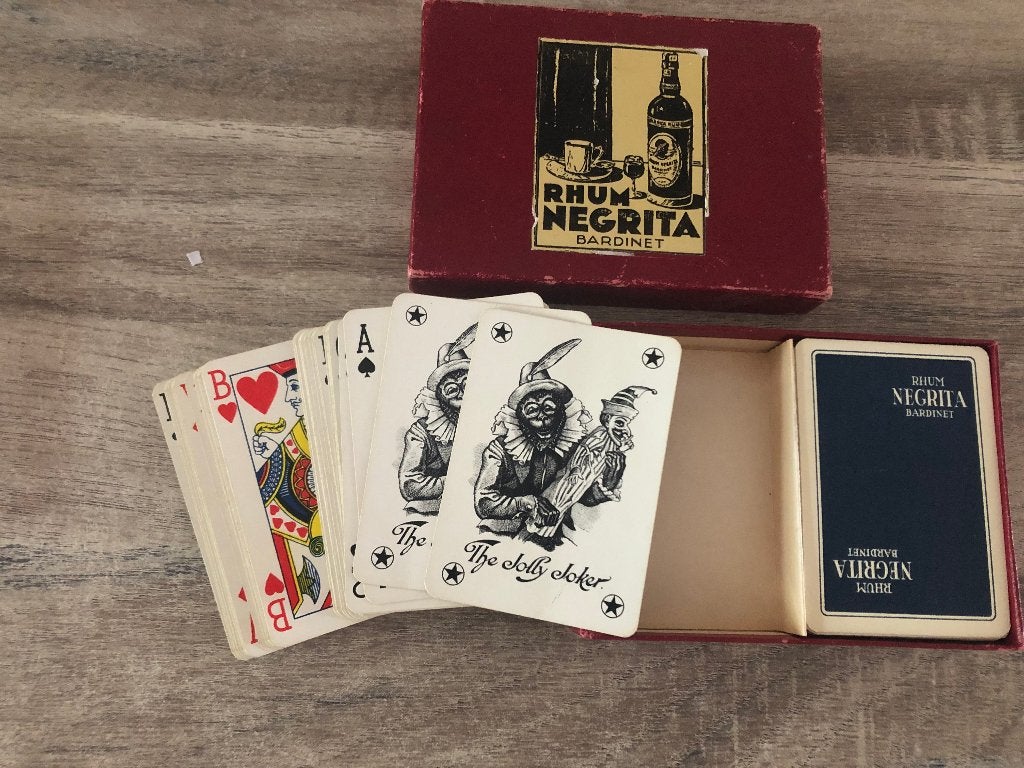 kaartspellen Rhum Negrita Bardinet, Verzamelen, Ophalen of Verzenden, Gebruikt, Speelkaart(en)