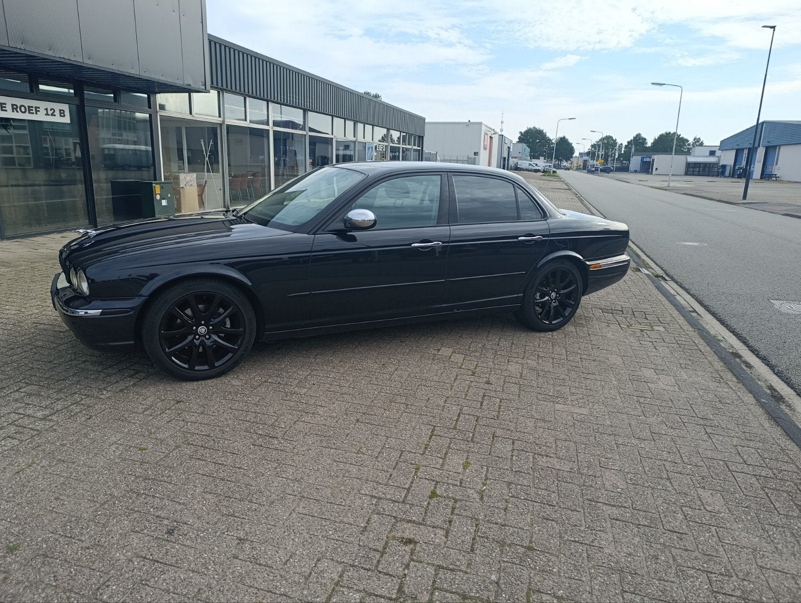Jaguar XJ 3.5 AUT 2004 Zwart, Auto's, Automaat, Achterwielaandrijving, 8 cilinders, 258 pk