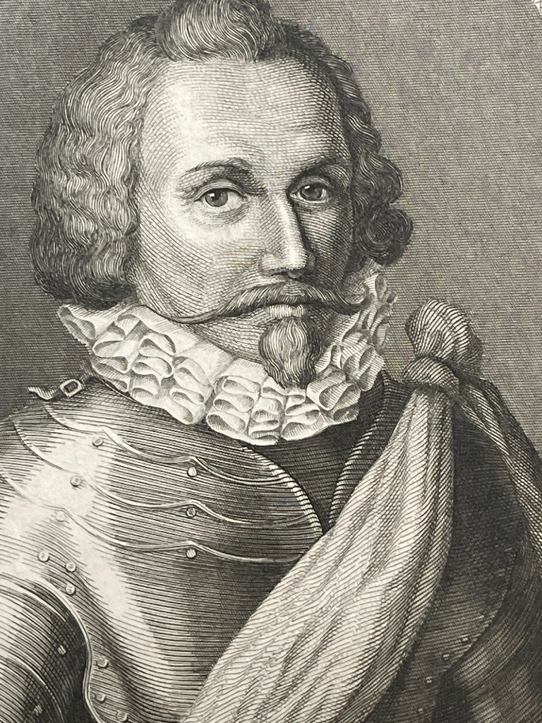 Graaf van Hohenlo - Edouard Taurel (1850) - p0691, Antiek en Kunst, Ophalen of Verzenden, Ets, 1800 - 1899