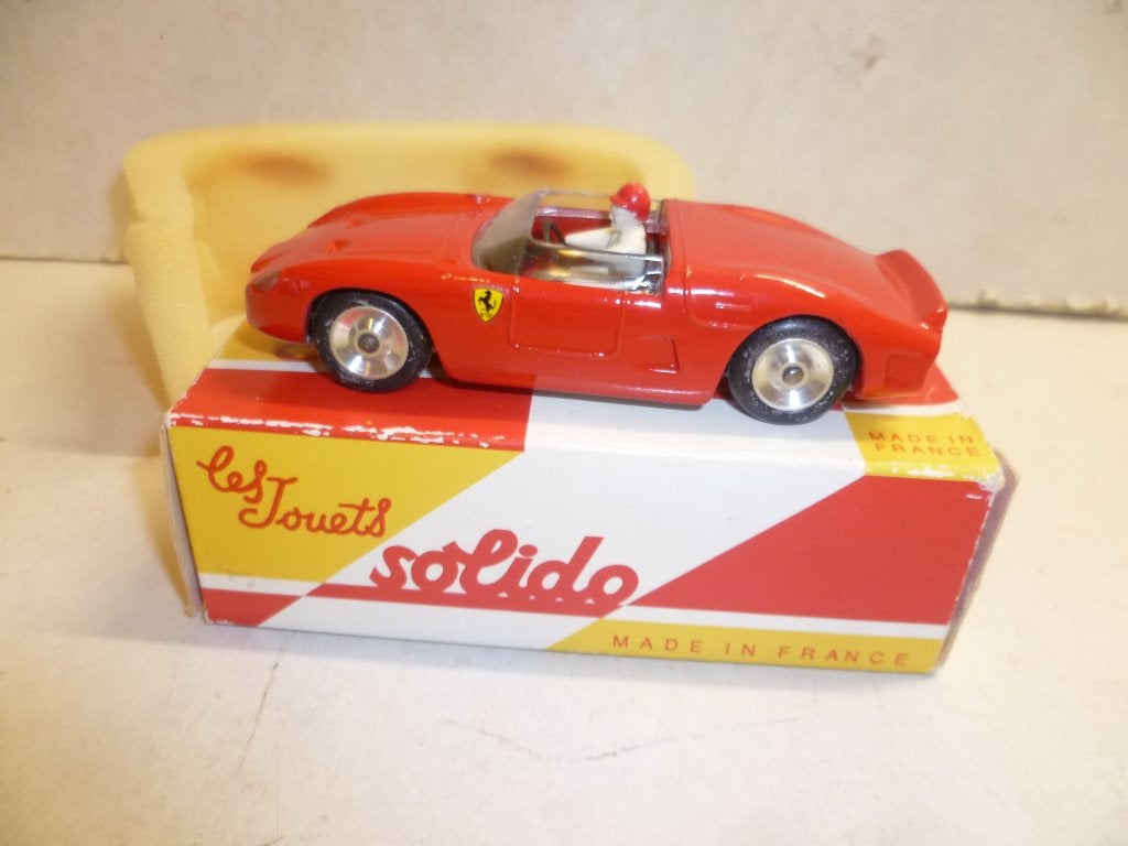 Solido 1108 Ferrari 2.5L 1962 nieuw in doos 1:43 modelauto., Hobby en Vrije tijd, Modelauto's | 1:43, Ophalen of Verzenden, Nieuw