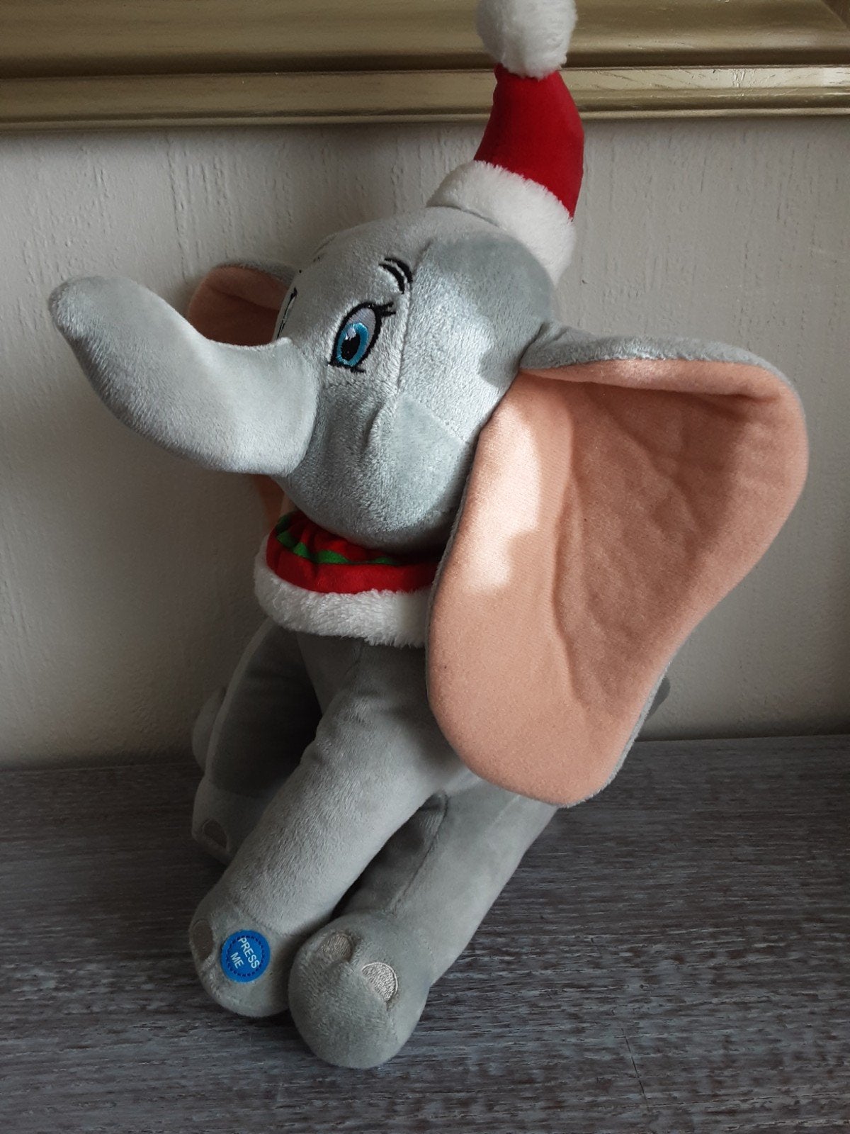Disney Olifant met geluid, Disney, Met geluid, Grijs, Ophalen of Verzenden