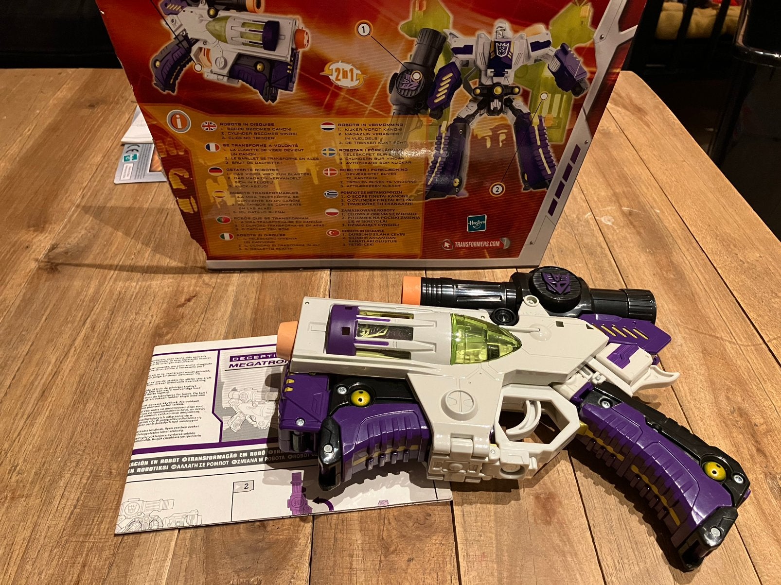 Transformers RID Megatron, Verzamelen, Transformers, Overige generaties, Ophalen of Verzenden, Zo goed als nieuw